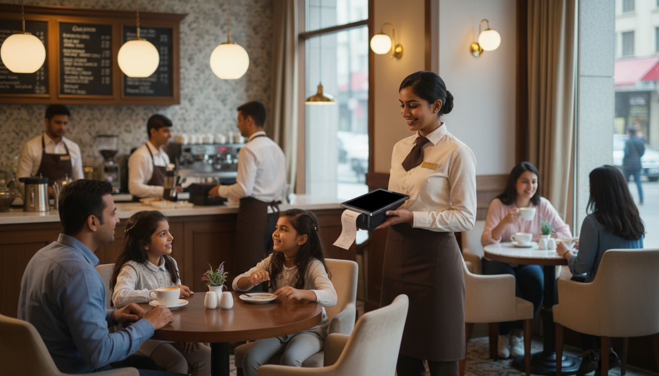 waiter-holding-device